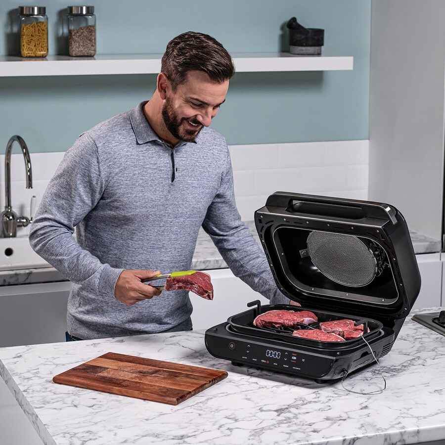 ninja foodi max gezondheidsgrill airfryer ag551uk
