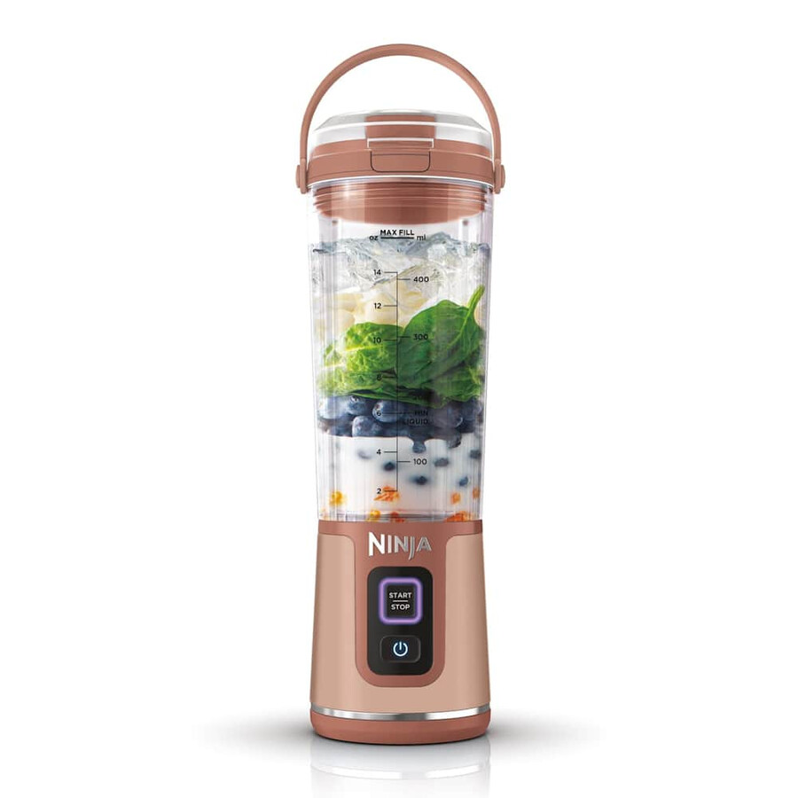 ninja blast draadloze draagbare blender – perzik bc151ukeupe