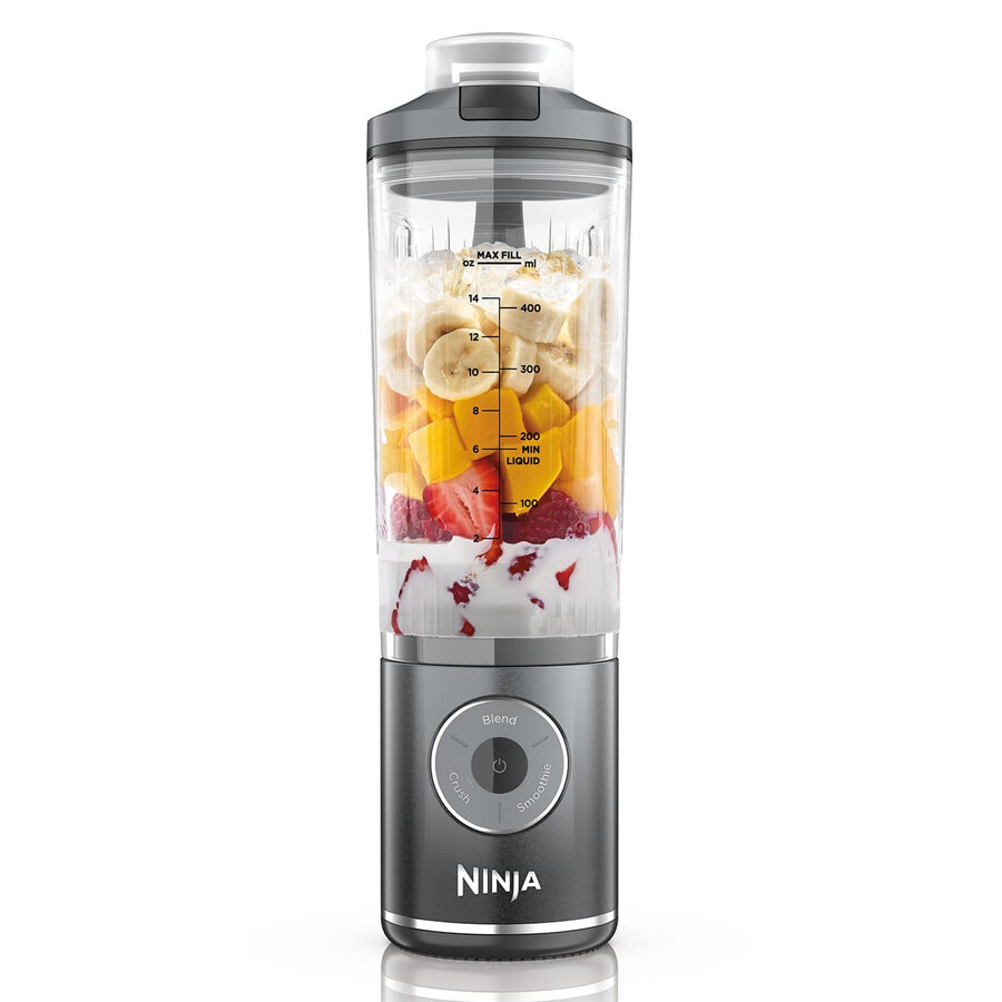 ninja blast max draagbare blender - cool grey bc251ukgy