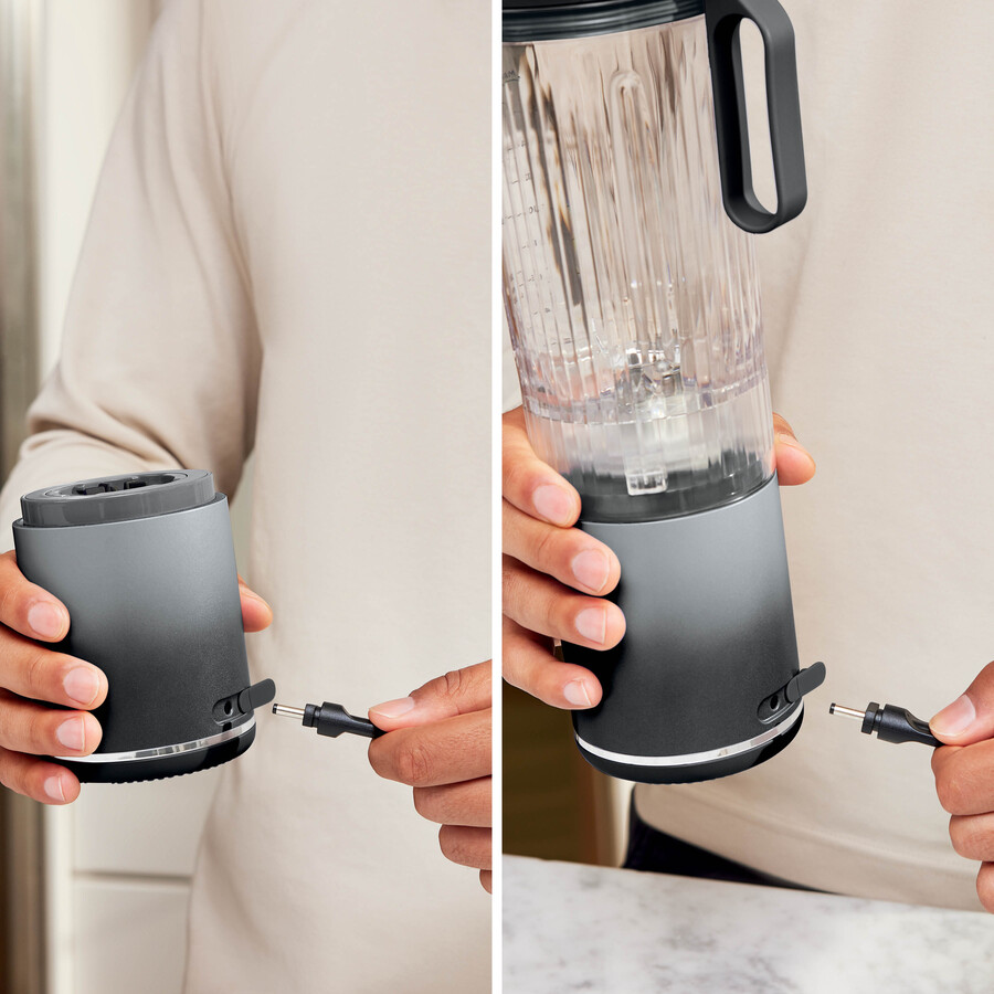 ninja blast max draagbare blender - cool grey bc251ukgy