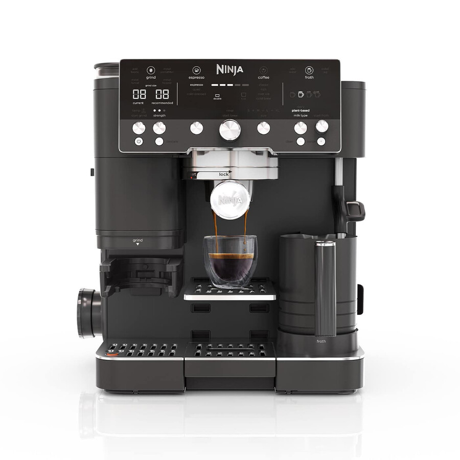 ninja luxe café premier espressomachine - zwart es601ukbk