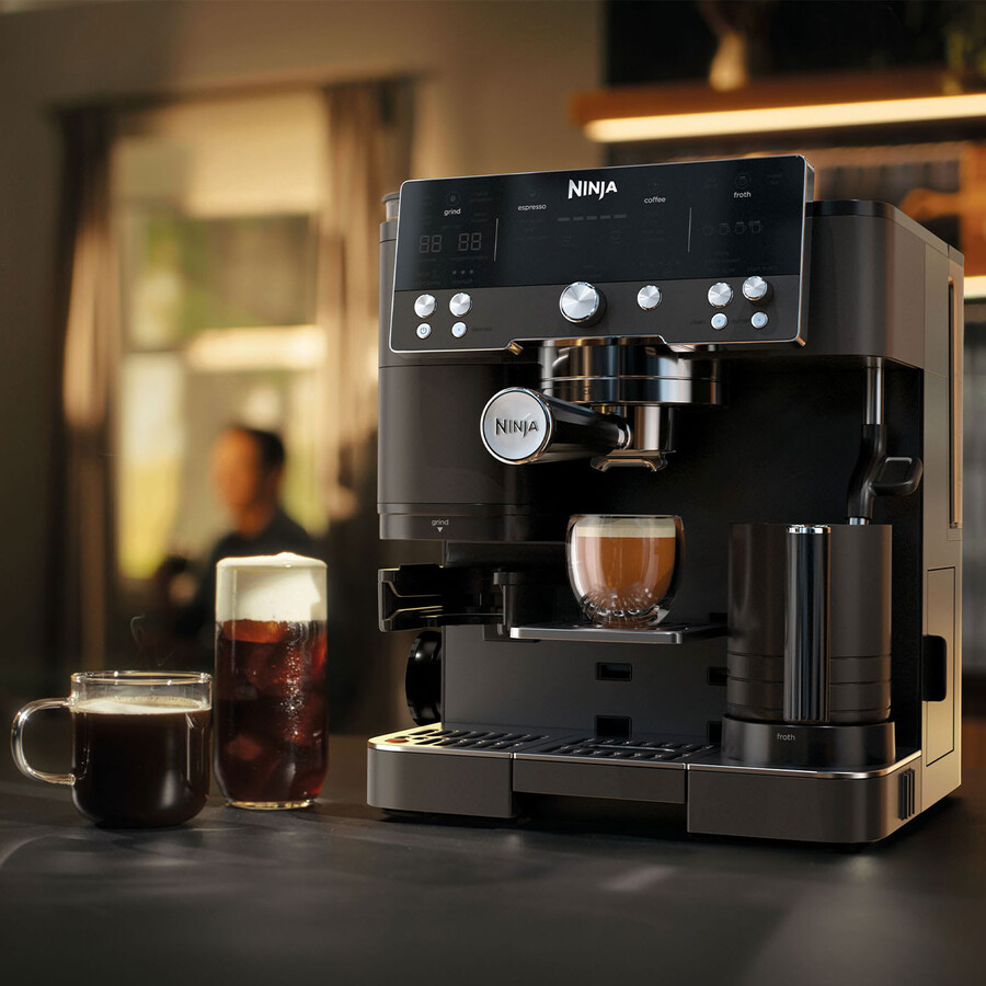 ninja luxe café premier espressomachine - zwart es601ukbk