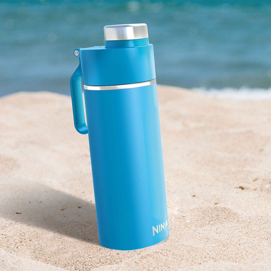 ninja thirsti 530 ml reisflacon – tropisch blauw dw1801euuksb