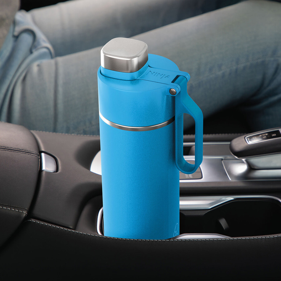 ninja thirsti 530 ml reisflacon – tropisch blauw dw1801euuksb