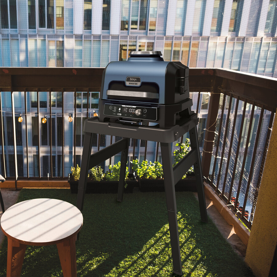 ninja woodfire pro connect xl elektrische barbecuegrill en rookoven