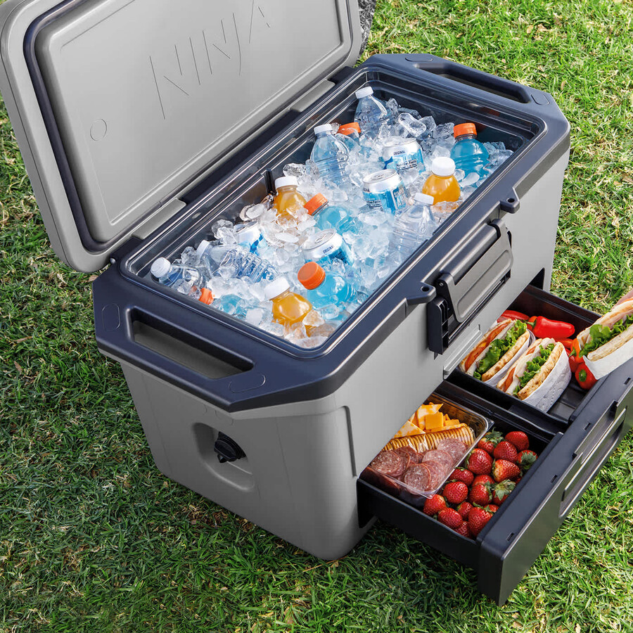 ninja frostvault 50qt47l koelbox koelelement en drinkfles bundel