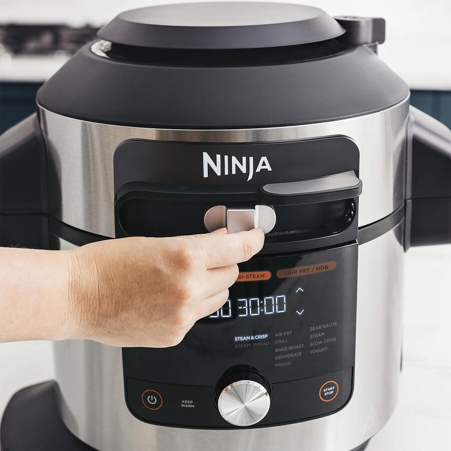 ninja foodi max 15-in-1 smartlid multicooker met smart cook system 75l ol750uk