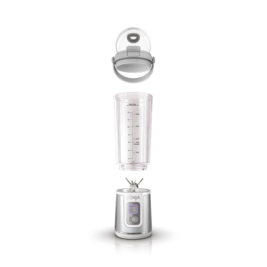 ninja blast draadloze draagbare blender – wit bc151ukwh